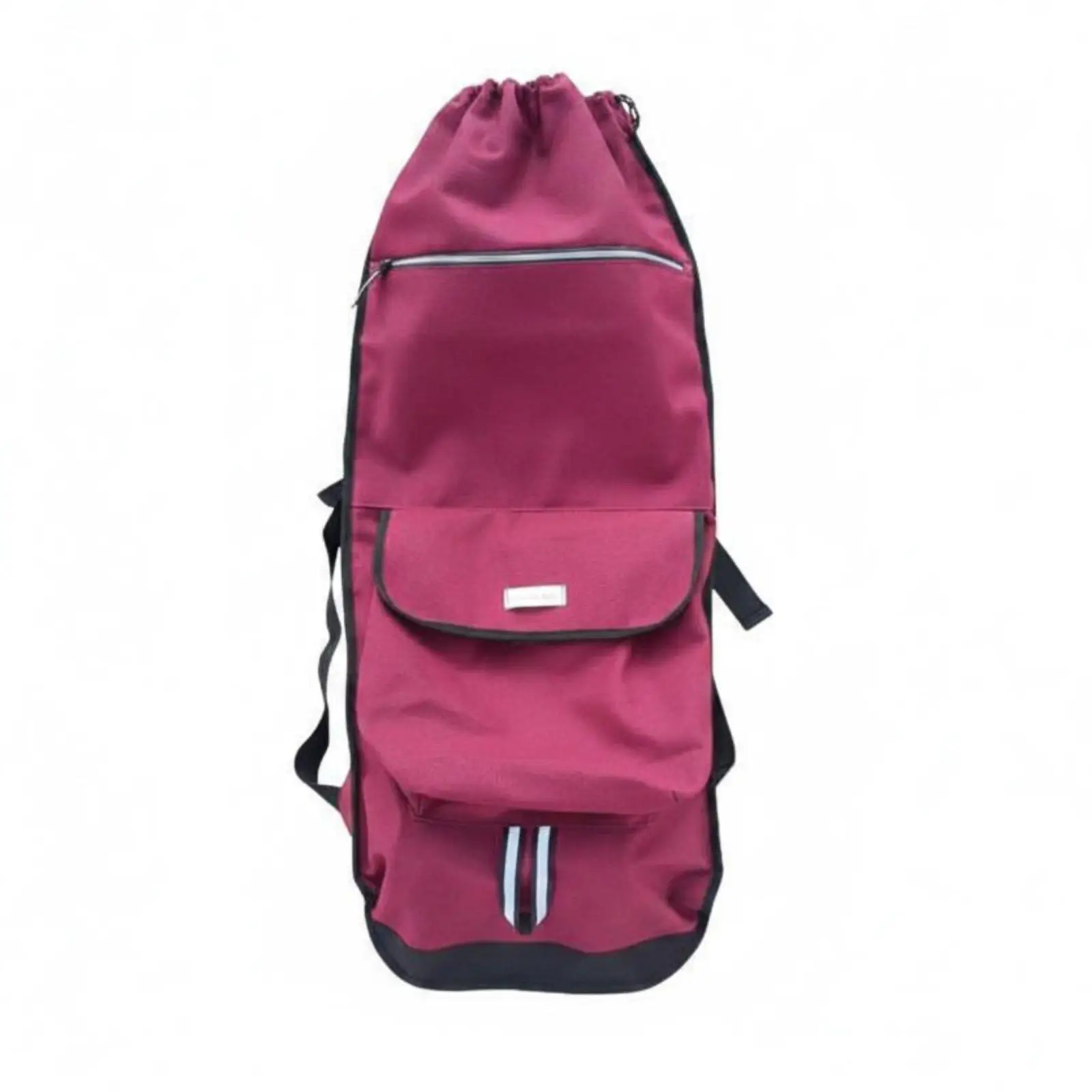 Longboard backpack, multifunctional skateboard bag made of canvas with