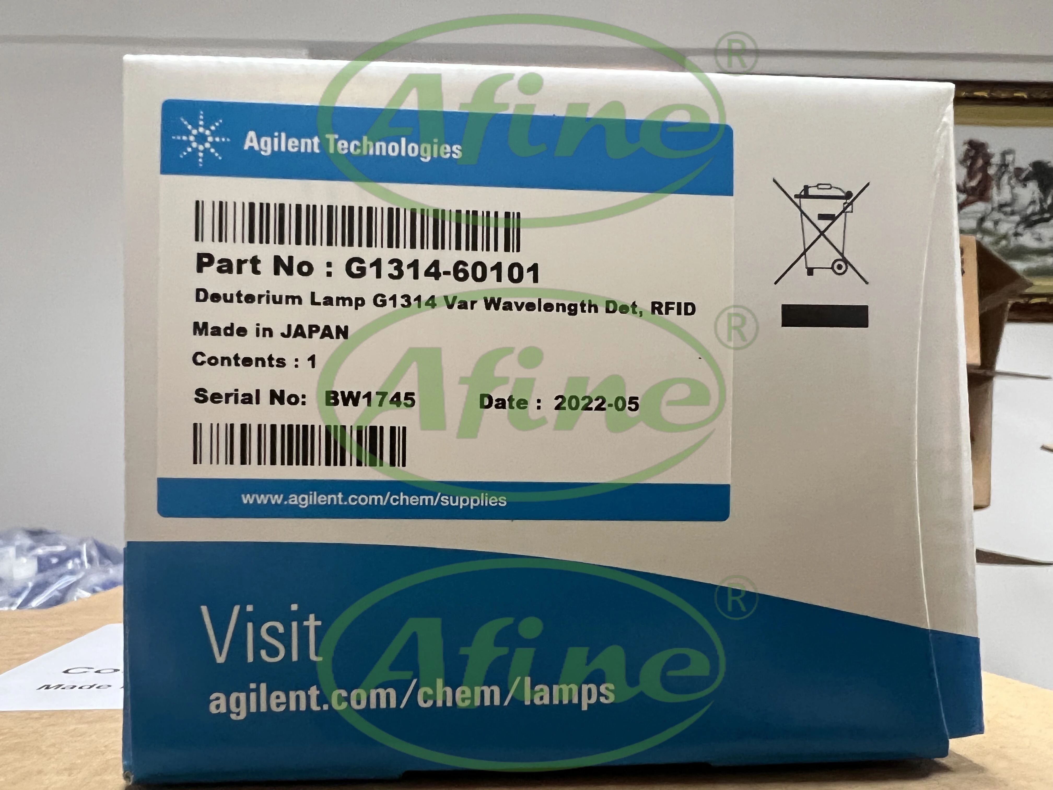 

Lamps for HPLC,G1314-60101,InfinityLab VWD Deuterium Lamps for Agilent G1314D/E/F and,G7114A/B