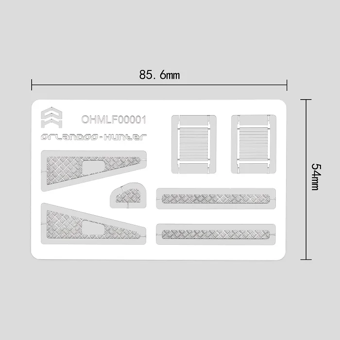 Orlandoo Hunter Car Model Oh32A03 Exterior Decorative Piece Pedal Patch Sticker 1/32 1/35
