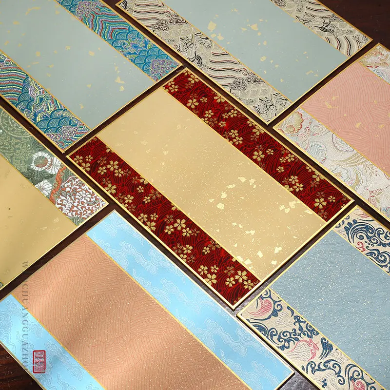 Half Ripe Xuan Paper Chinese Rice Paper for Regular Script Calligraphy Brush Painting Creation Art Studying Supplies Paper Cards