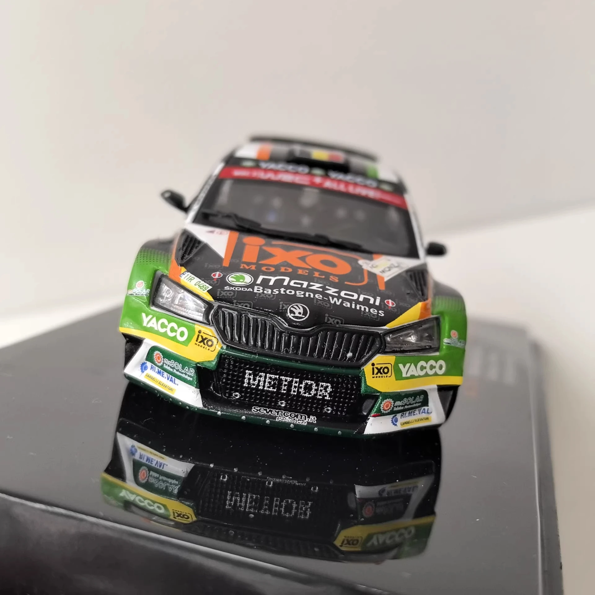 IXO 1/43 SKODA FABIA R5 EVO # 35 2020 Skoda Racing-model, legering 6e
