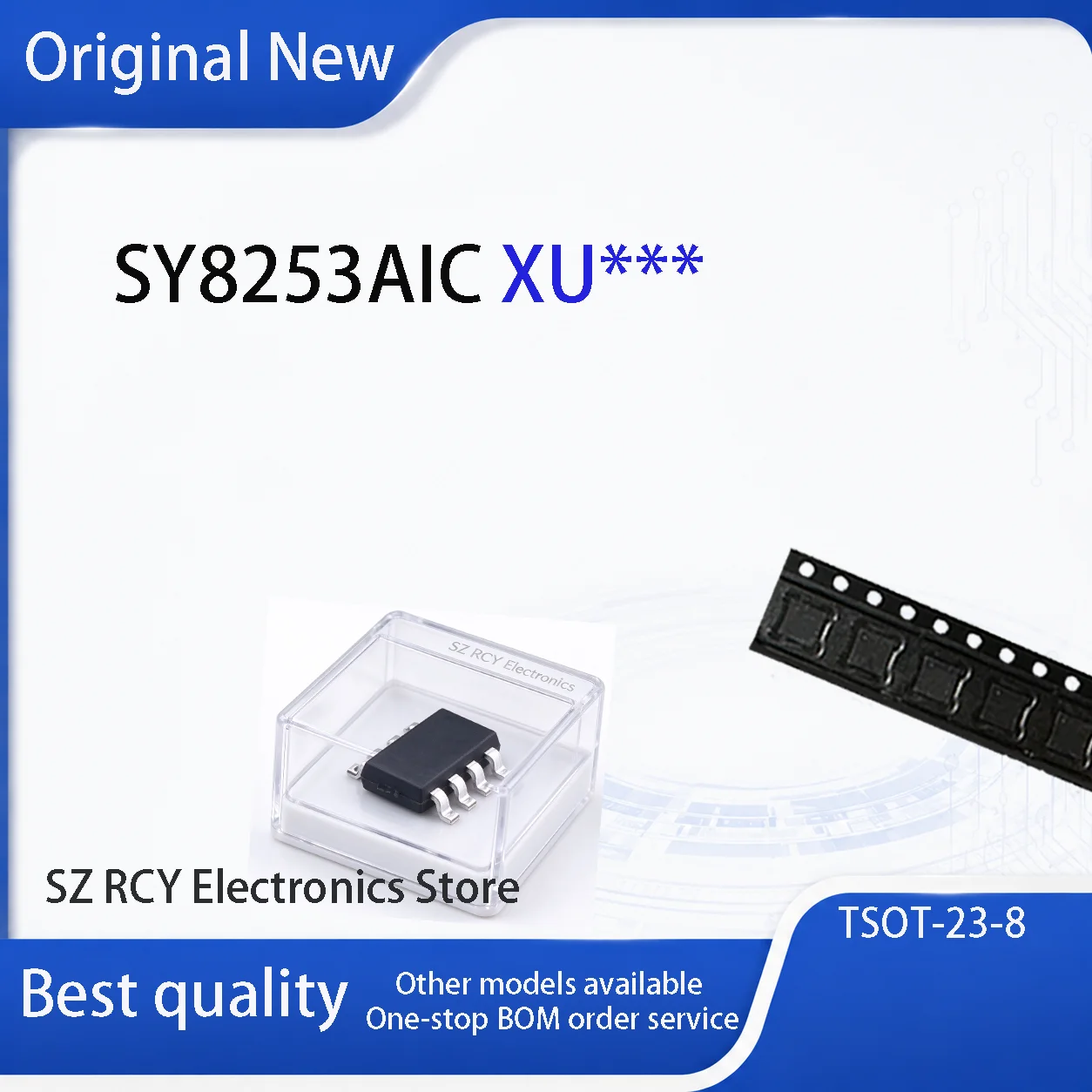 (10-50 PCS)NEW SY8253AIC SY8253 XU*** XU SOT23-8 IC Chip electronic