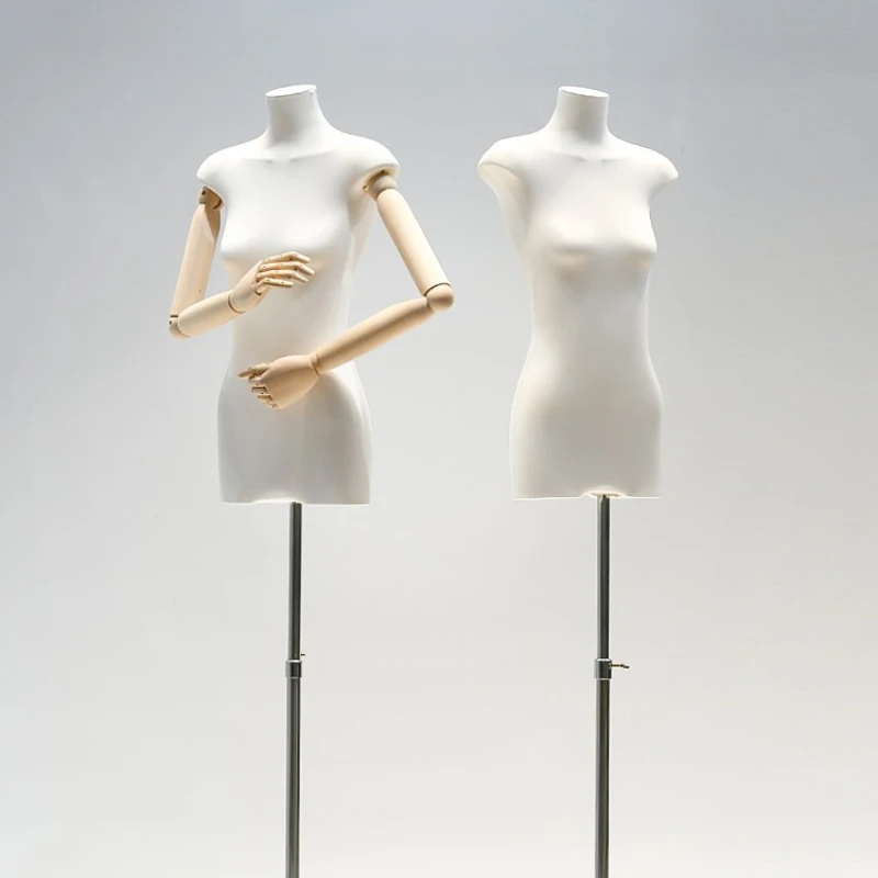 

Korean Style Half Full Body Female Mannequin Props for Women's Clothing Store Window Display Stand Model FYMQ