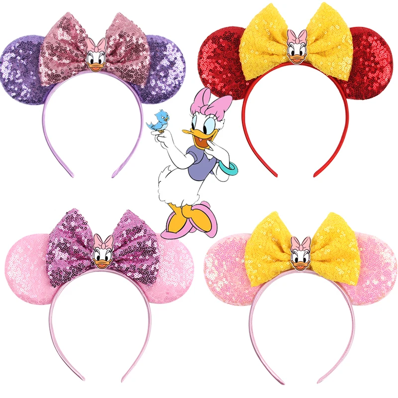 Neue Mädchen Maus Ohren Stirnband Für Kinder Haarband Geburtstag Party Geschenk Cartoon Ente Haar Hoop Boutique Kinder Haar Zubehör