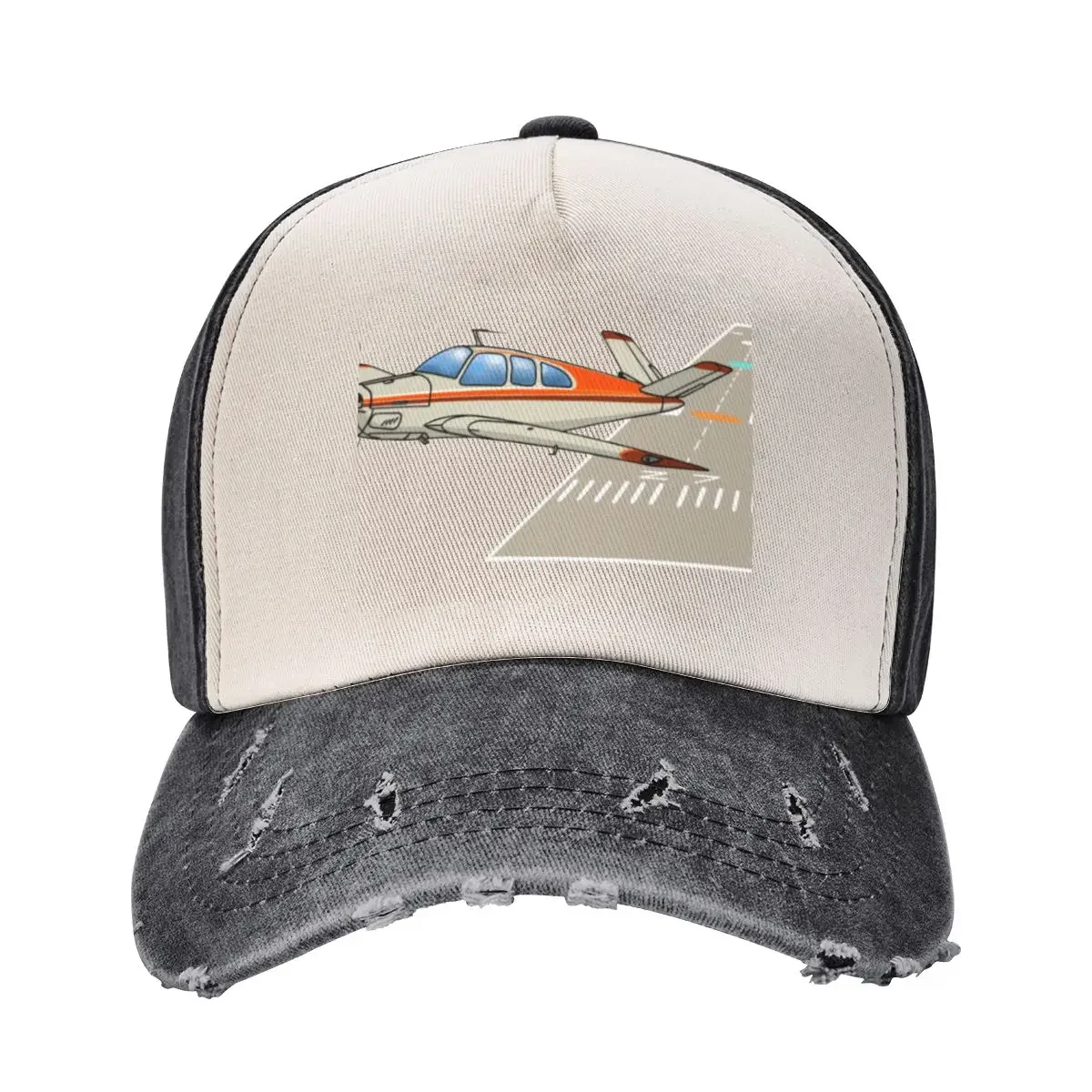 

V Tail Beechcraft Bonanza Oshkosh Baseball Cap Hat Beach fishing caps man Luxury Hat Luxury Woman Men's