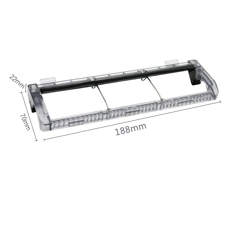 قطع غيار ماكينة كنس DN55 أجزاء غطاء الفرشاة الرئيسية للمكنسة الكهربائية Ecovacs Deebot Ozmo 900 902 DN33 DN36 DN520 DE55