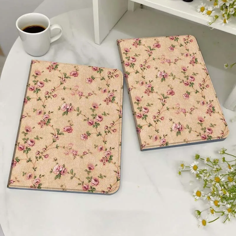 

Pink Floral Pattern Design For Honor MediaPad MatePad 6 7 X8 M5 M6 V6 V7 T5 T10 T10s 10 11 SE C5e X8a Pro Lite Tablet Case