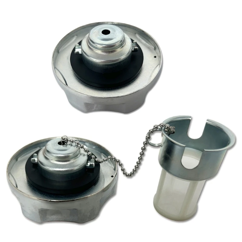 Gas Tanks Caps for GX390 GX270 GX160 Engine Universal Stainless Tanks Lid Rustproof Caps Replacement Part