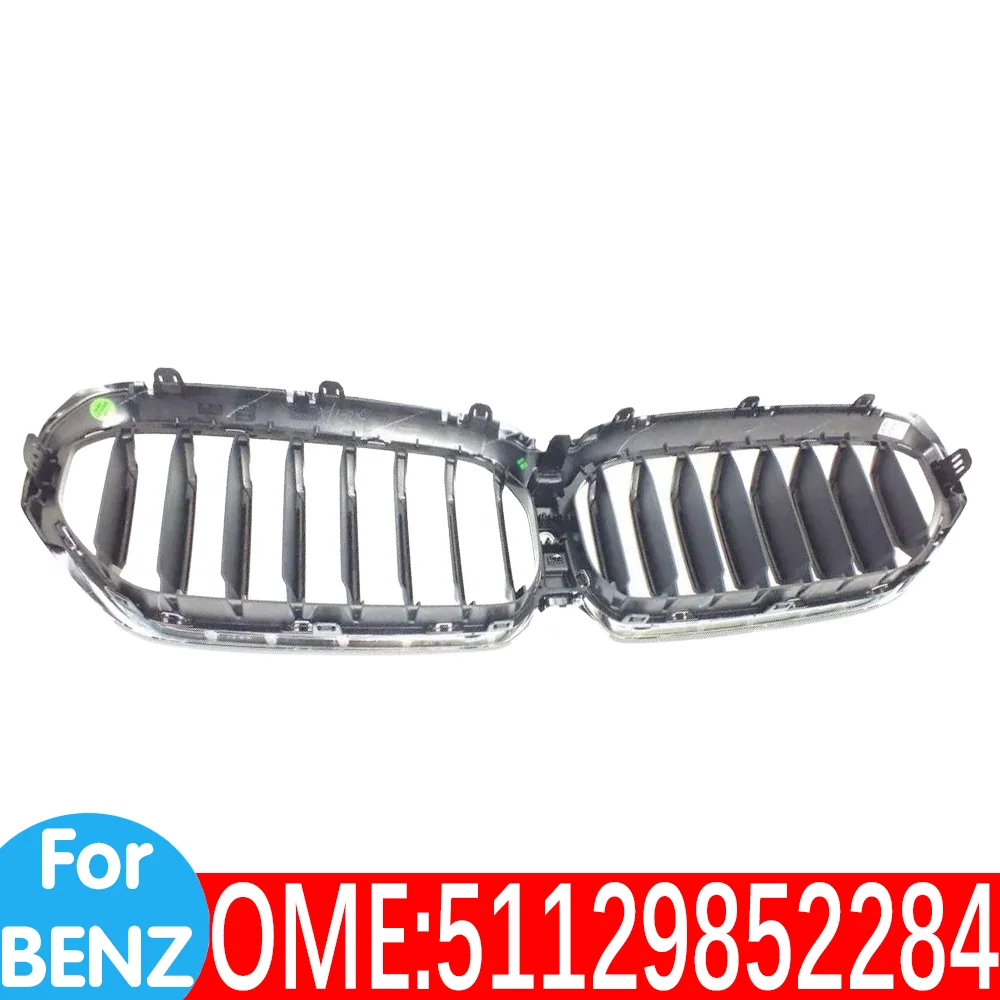 

5112 9852 284 G30 G31 520dX 530eX 540dX 540iX 525Li decorative Radiator grille Middle grid base grills car Accessories For BMW