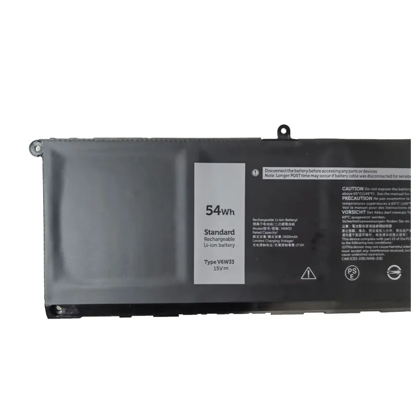 Batteria per Laptop V6W33 per Dell inspiron 15 5310 3511 5510 5410 5415 5518 3510 3515 5418 7415