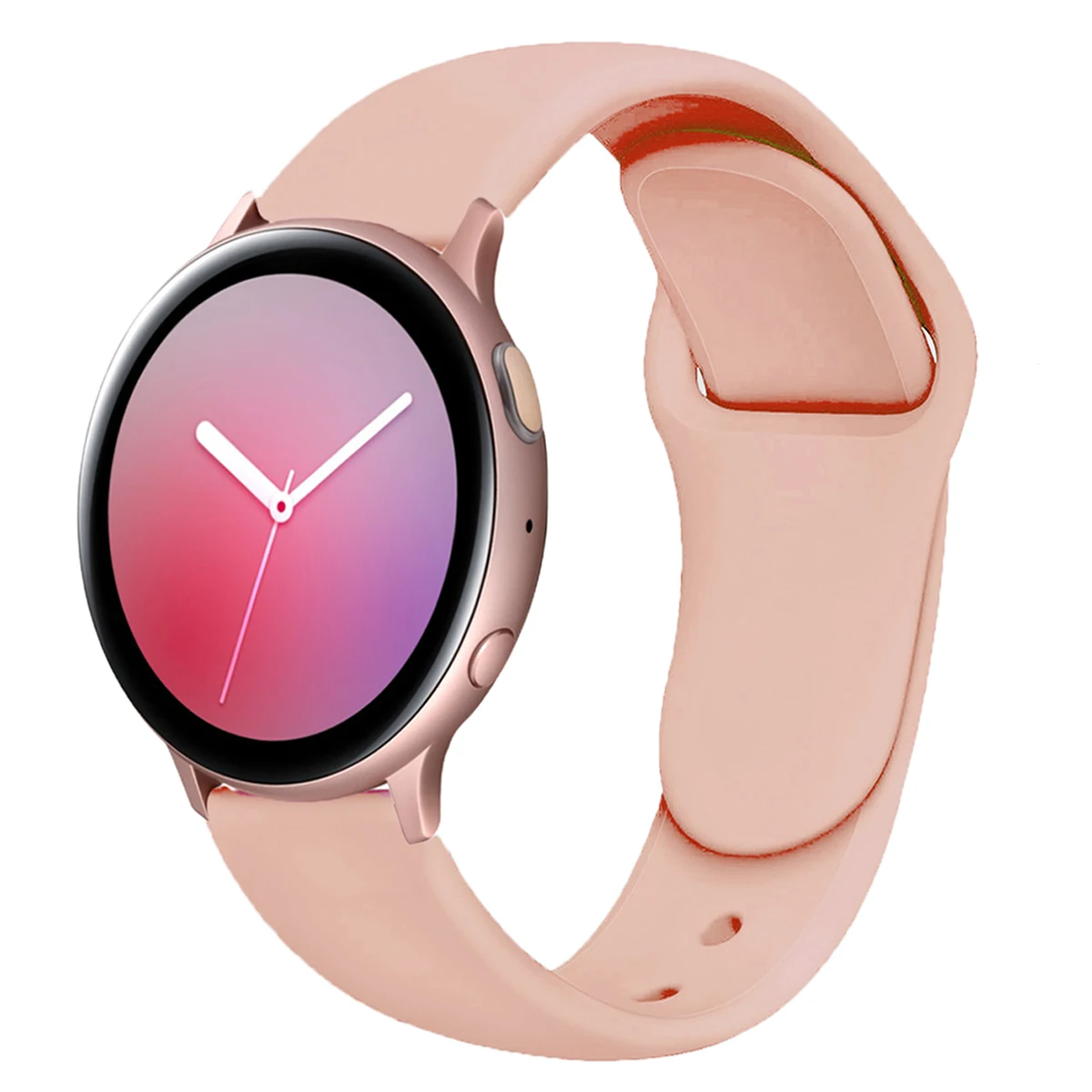 20/22mm strap For Samsung Galaxy watch 4 classic 46/42mm 40/44mm Gear S3 Silicone Active 2 bracelet for Huawei GT 2/2e/pro band