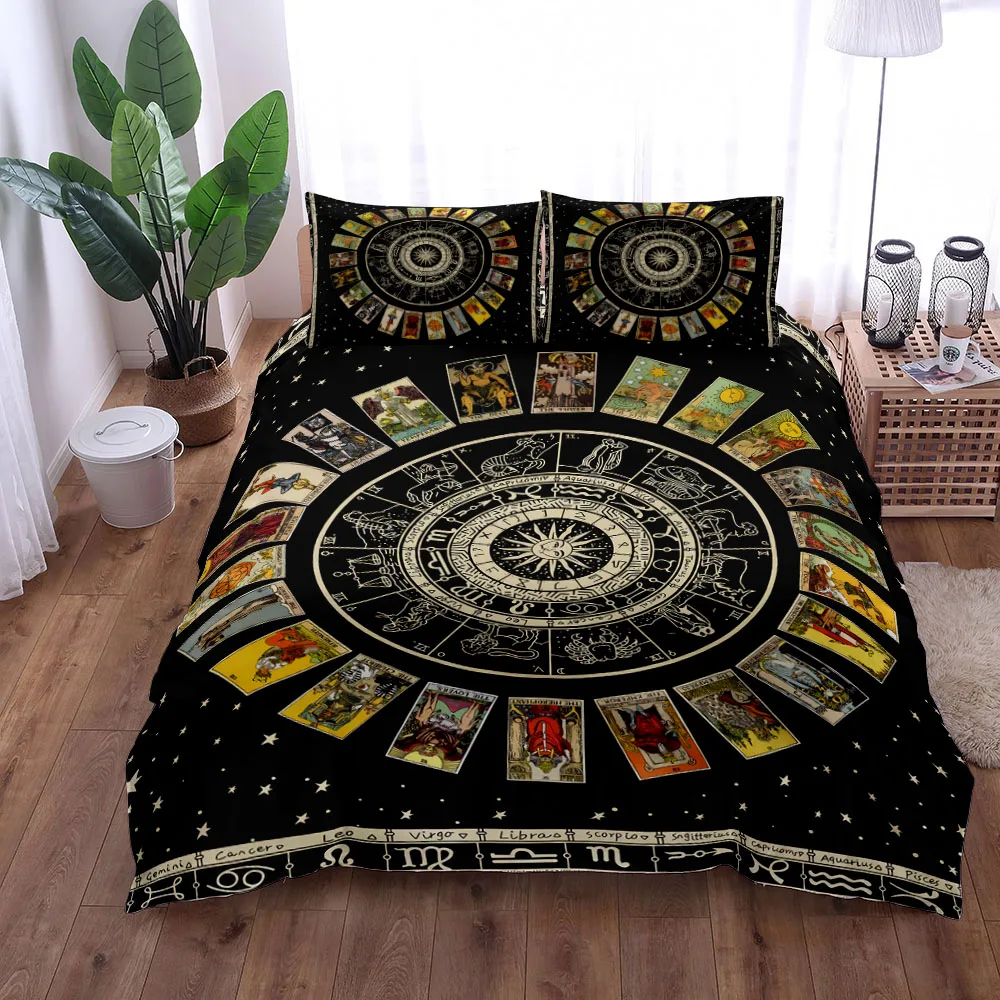 

Fashion Star Map Blue Print Bedding Set King Queen Double Full Twin Single Size Duvet Cover Pillow Case Bed Linen Sets