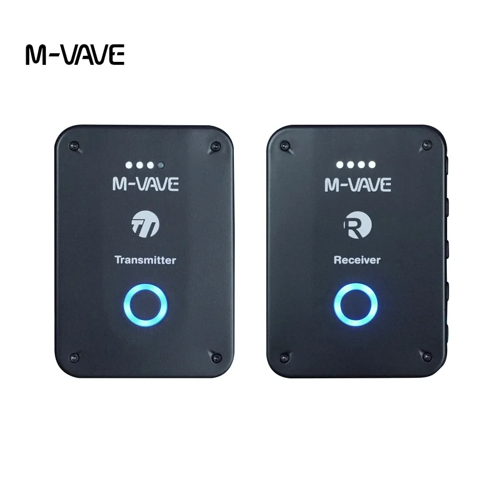 M-VAVE WP-9 Wireless System Monitor 2.4GHz Earphone Monitoring Rechargeable Transmitter Receiver Stereo Mono Mute Stage Audio