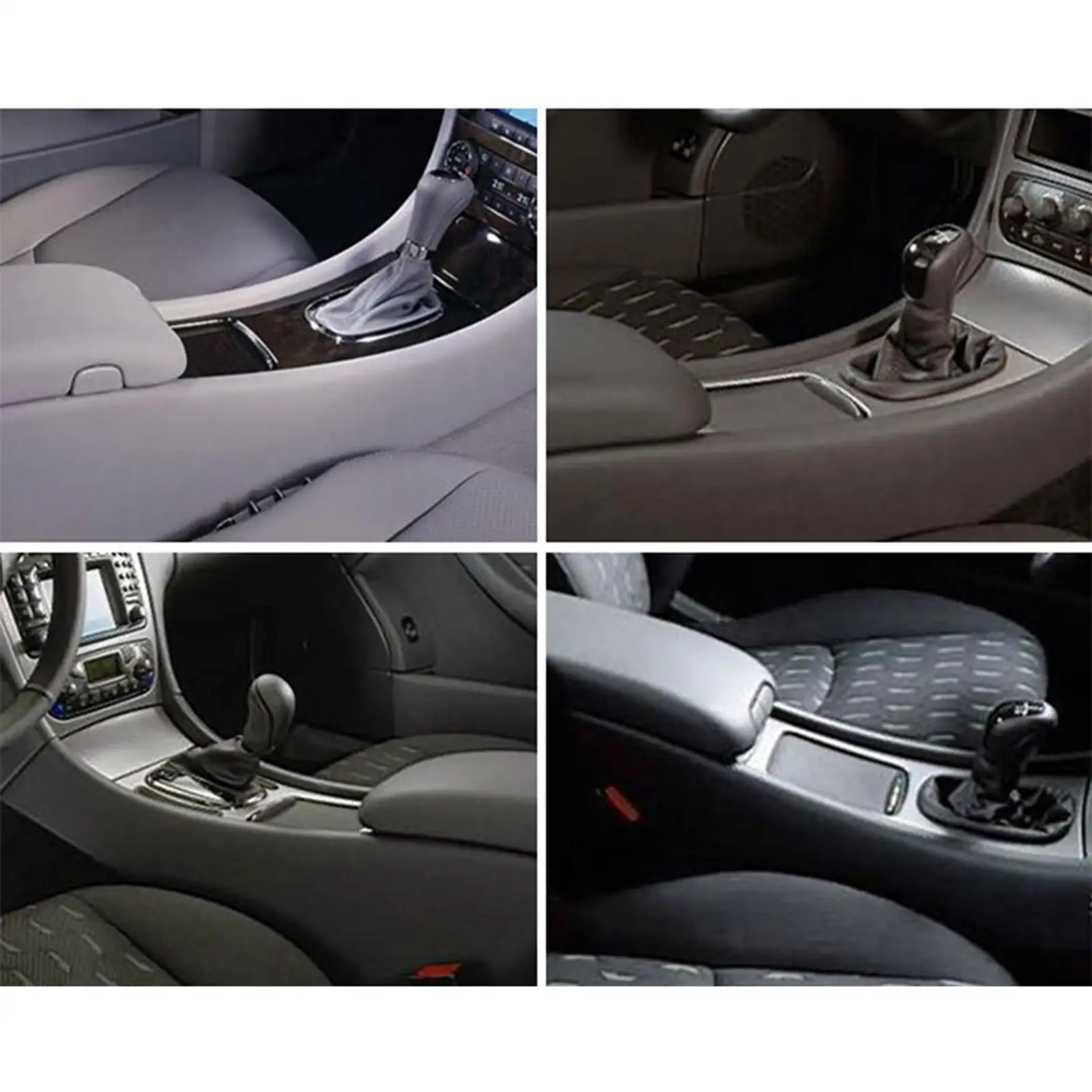 Roller Blind Cover Cap ABS Plastic Center Console Replacement for Mercedes for benz C Class W203 2000 2007