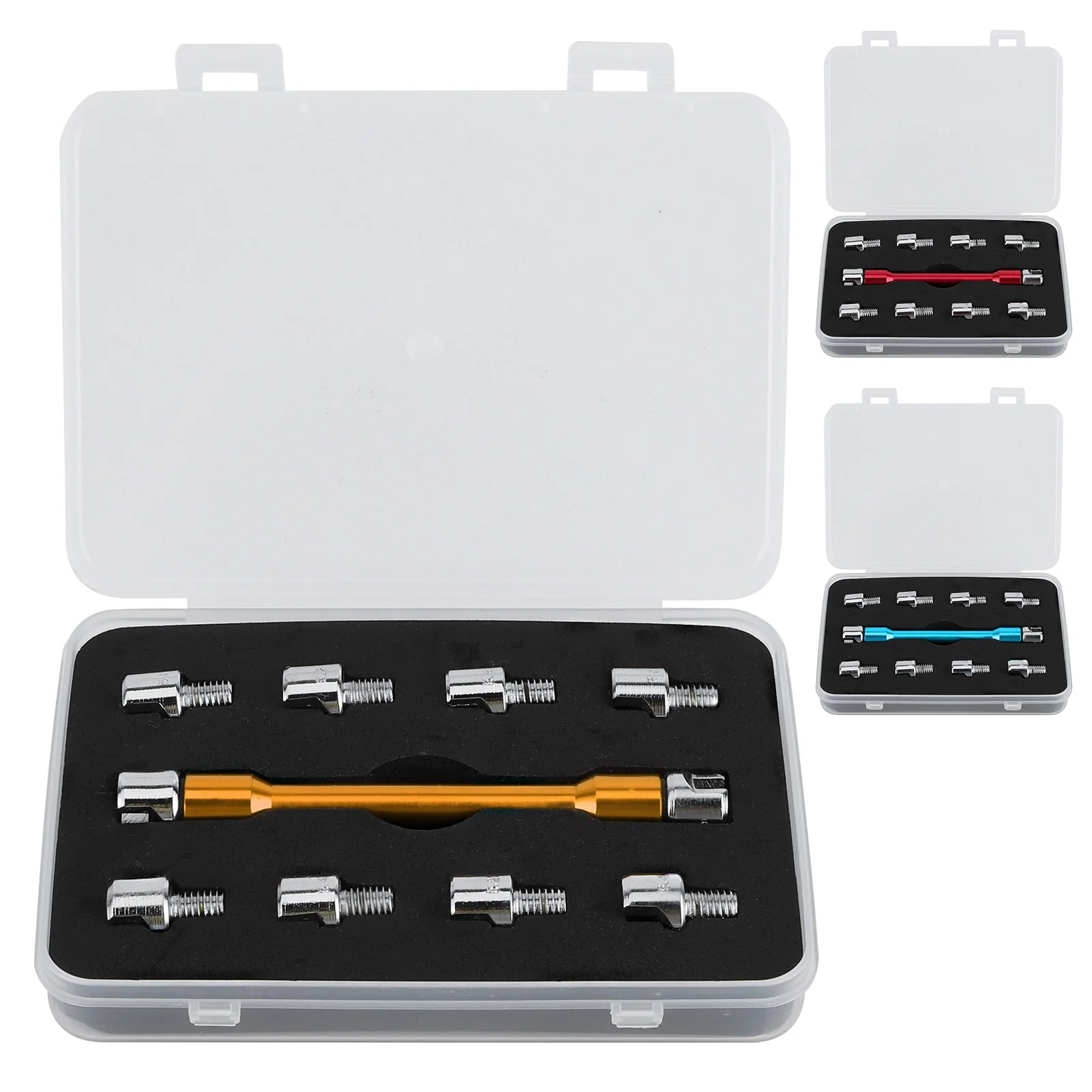 

Motorcycle Spoke Wrench CNC Spanner Set 5.0‑6.8 Length 93mm/3.7in for Most Motorbike