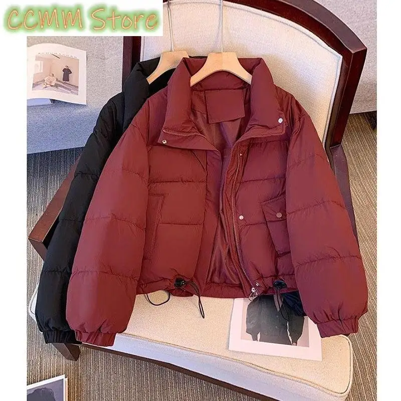 This Year Women's Short Cotton-padded Coat Popular Winter Female Down Parkas High Sense Small Casual Down Cotton Bread Coat
