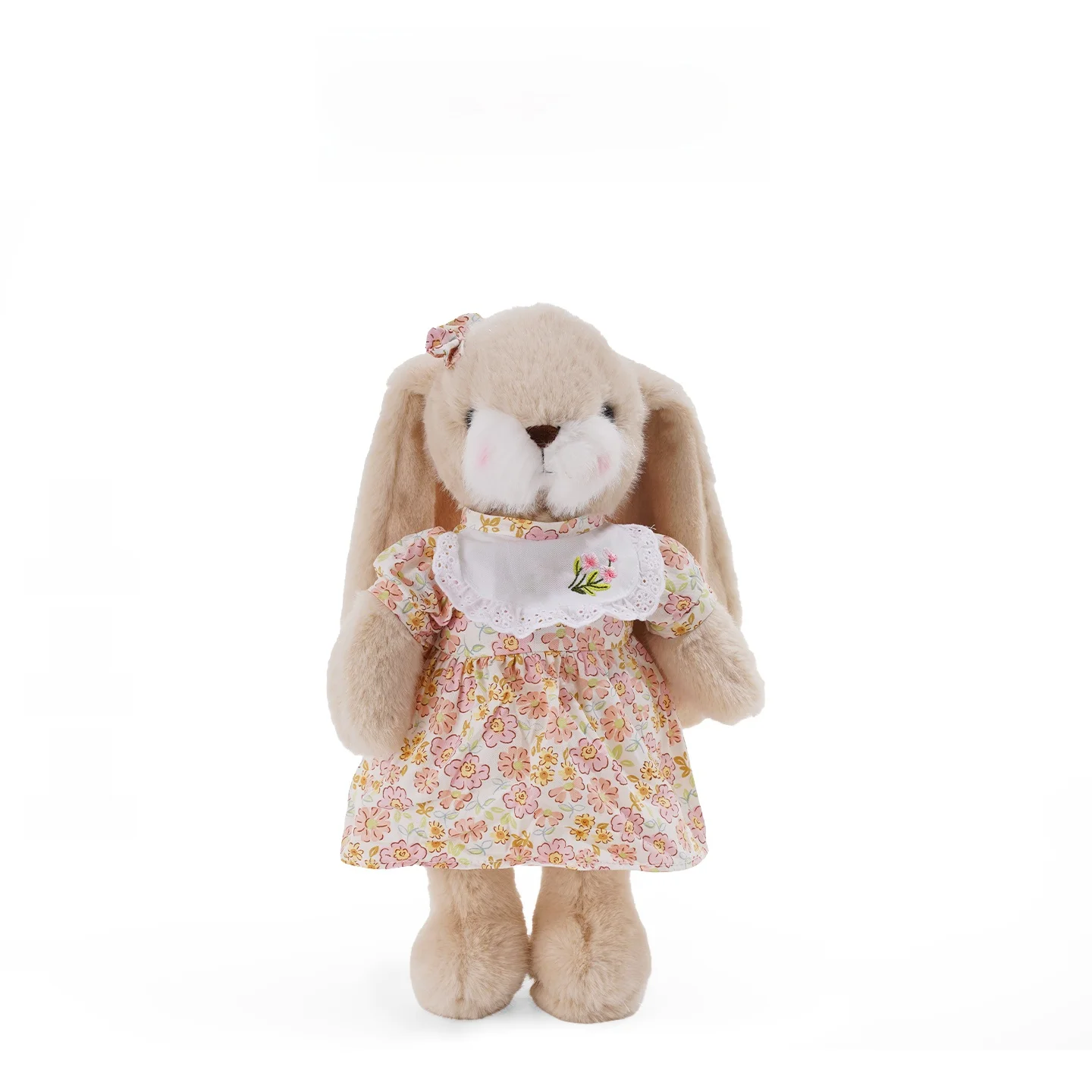 herberry-cute-flower-skirt-rabbit-plush-toy-ear-drop-small-rabbit-doll-girl-heart-520-gift-soft-polyester-fiber-stuffed-animal