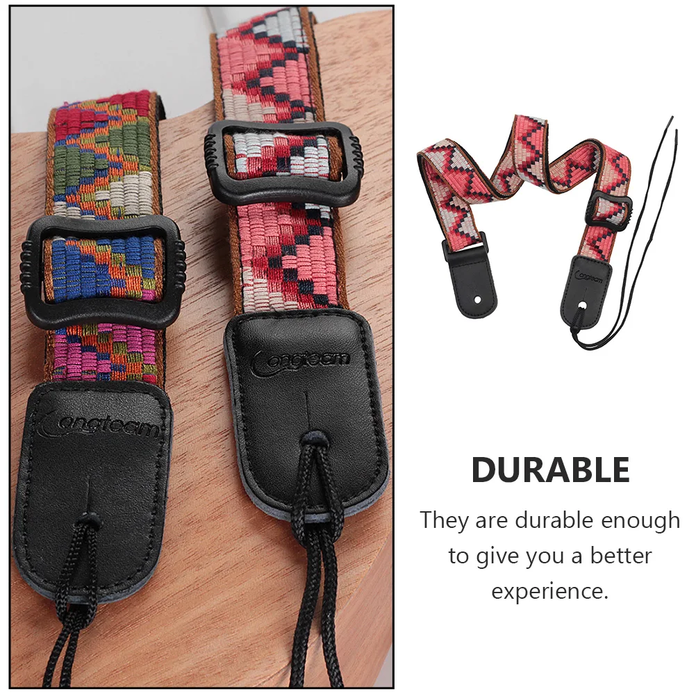 

Belt Ukulele Strap Durable Tie Rope for Tail Nail Watch Beautiful Shoulder Practical Exquisite Miss