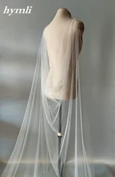 Bridal Cape Veil Soft Draped Tulle Wedding Cape