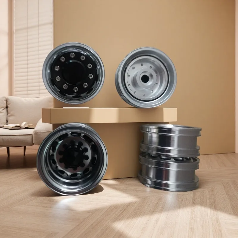 

Цельнометаллические ступицы передних и задних колес с тормозными барабанами для радиоуправляемого грузовика Tamiya 1/14 SCANIA 770S VOLVO 750 Mercedes-Benz ACTROS MAN Запчасти