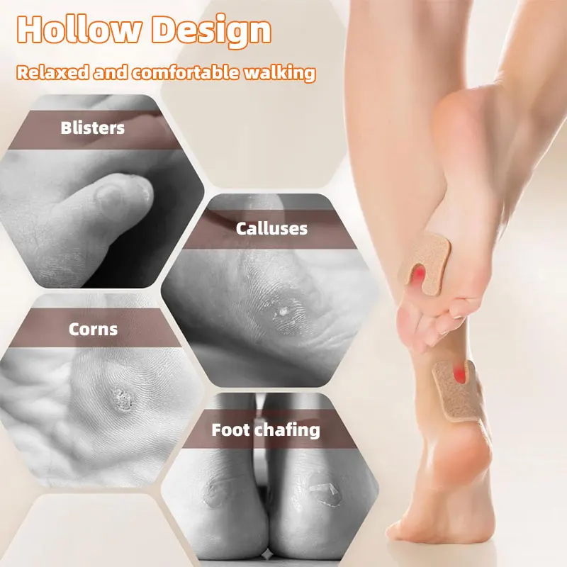 U-vormige middenvoetpads, meta-pads en kussens voor middenvoetgebieden - voor eelt, hielen en meer, draagbare eeltpads voor dames en heren
