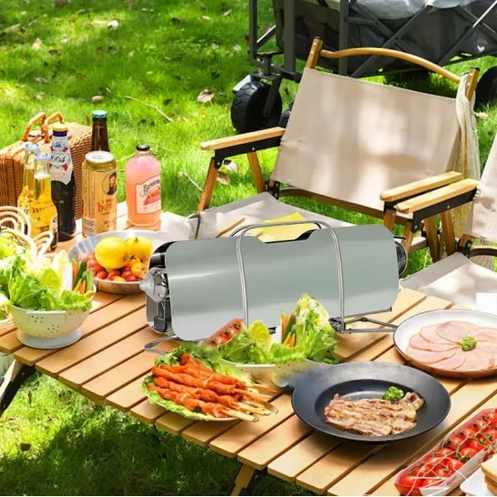 Portable Vacuum Tube Solar Oven for BBQ Camping
