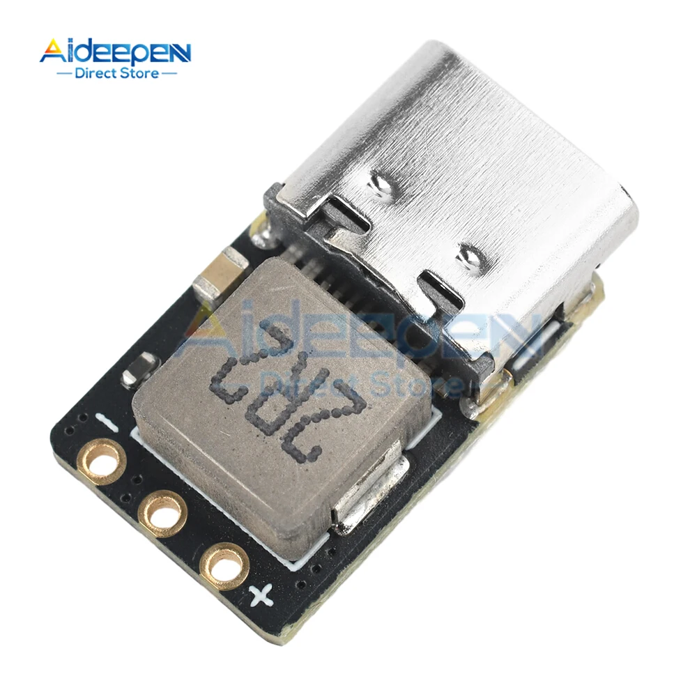 

2S/3S TYPE-C Boost Step Up Power Module DC4.5-9.5V 1.5A 18W Fast Charge Lithium Battery Charger Protection Board for DIY Charger