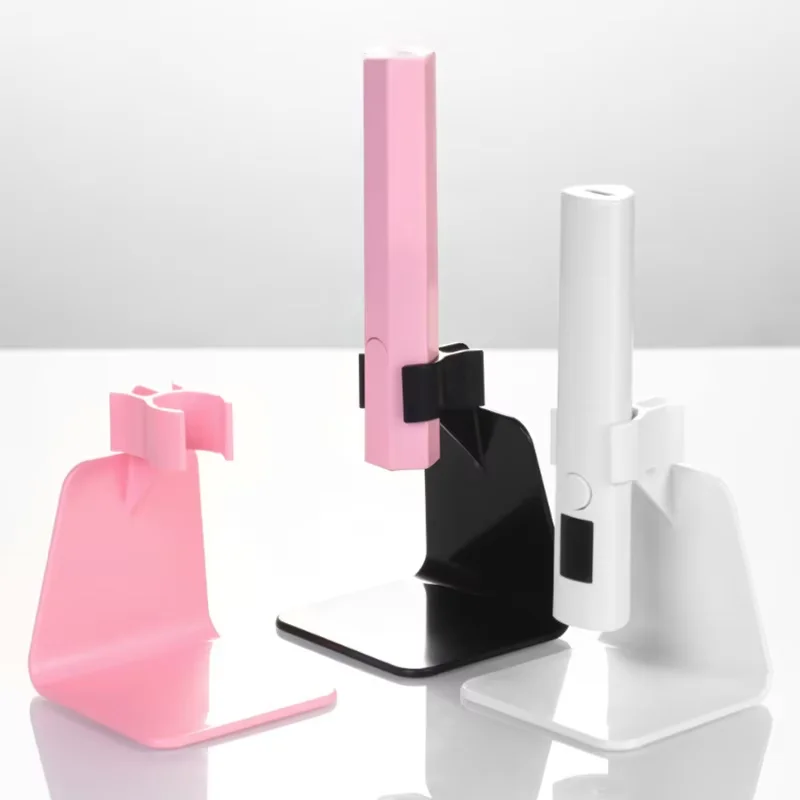핸드 헬드 거치대 UV LED 미니 건조기 기계, 램프 스탠드, 네일 아트 조명, 광선 요법 브래킷, 살롱 DIY 매니큐어 디자인 도구