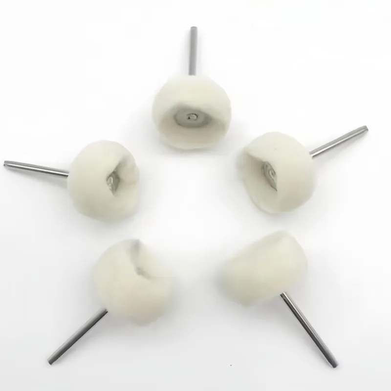 

47Pcs Felt Grinding Heads for Drill & Rotary Tools, Polish Metal, Wood, Jewelry