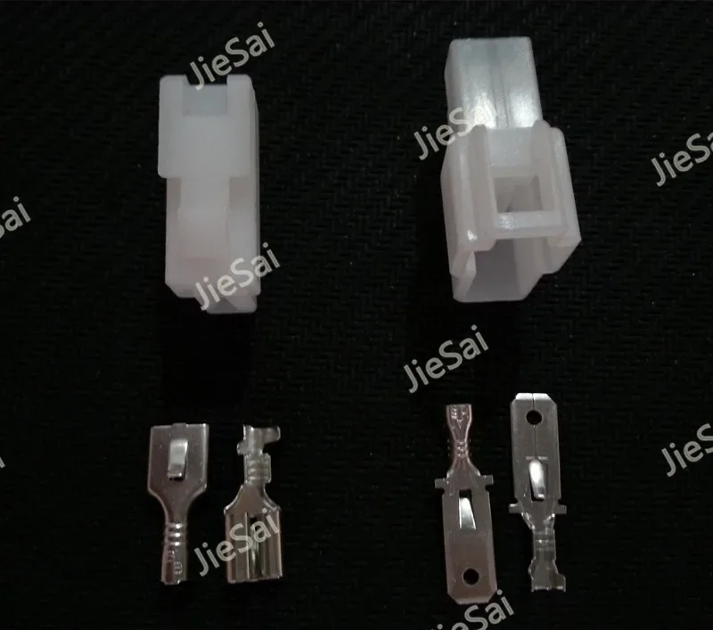 2 Pin 6.3mm Toyota Map Sensor Automotive Connector Wiring Harness Connector Motorcycle Car Engine Plug