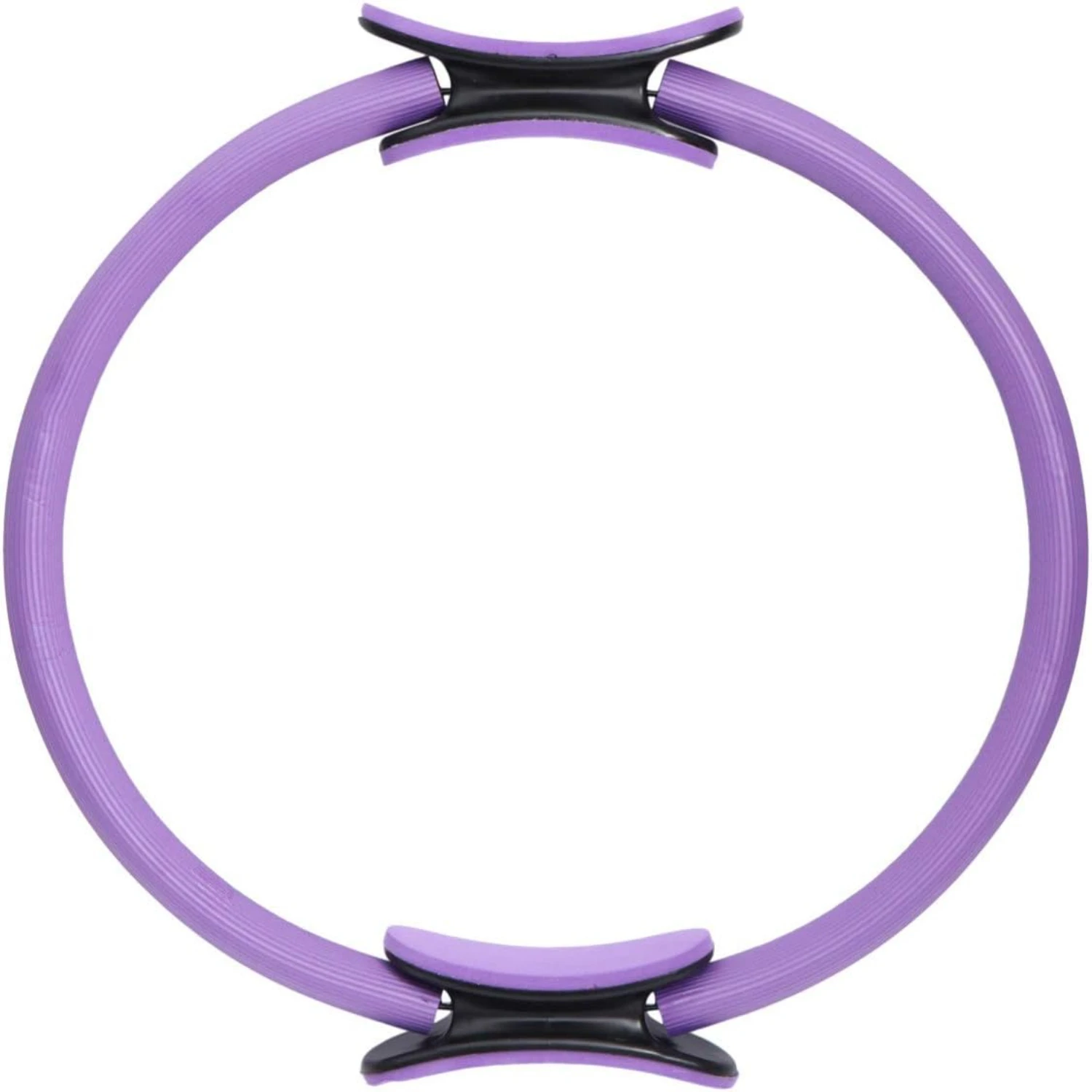 

Stylish Portable Purple Pilates Ring Enhances Strength and Flexibility - Effective Home Workout Essential - Ideal Household Fitn