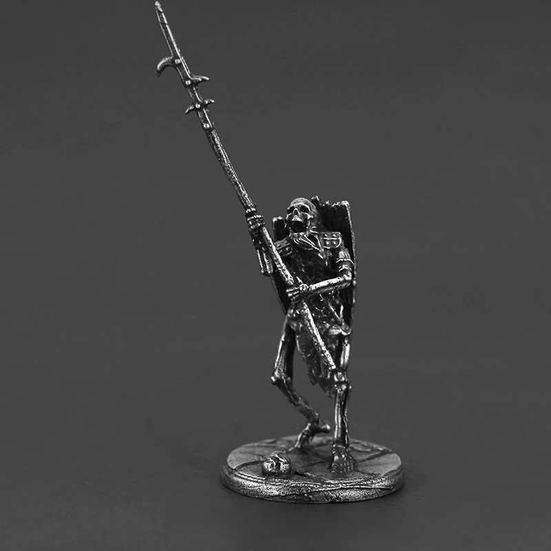 Metal undead soldier legion ancient small soldier man model hand-made finished car carrier table game chess piece ornament toy view 4