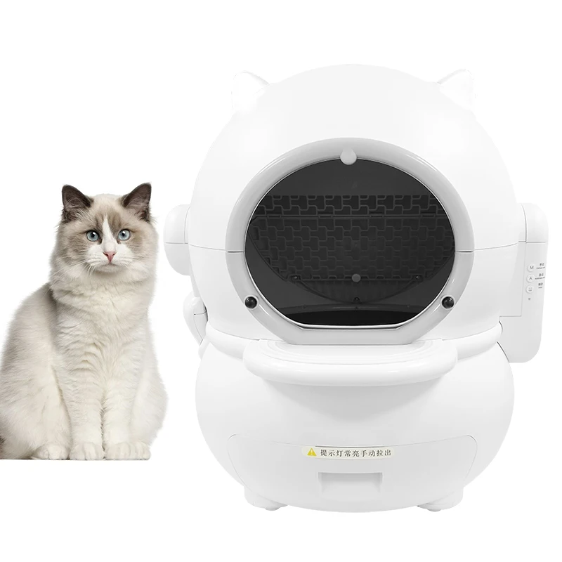 

New Design Hot Sale Automatic Cat Litter Box Pet Supply Litter Box Furniture