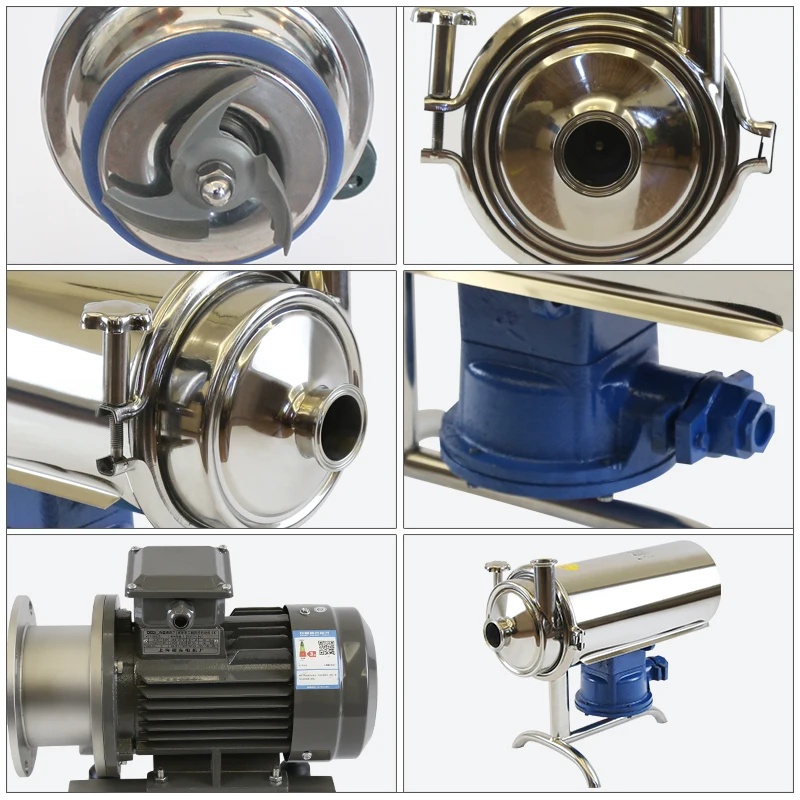 Centrifugal Pump with Explosion-Proof Motor Food Grade Wine/beer /liquid Transfer Pump