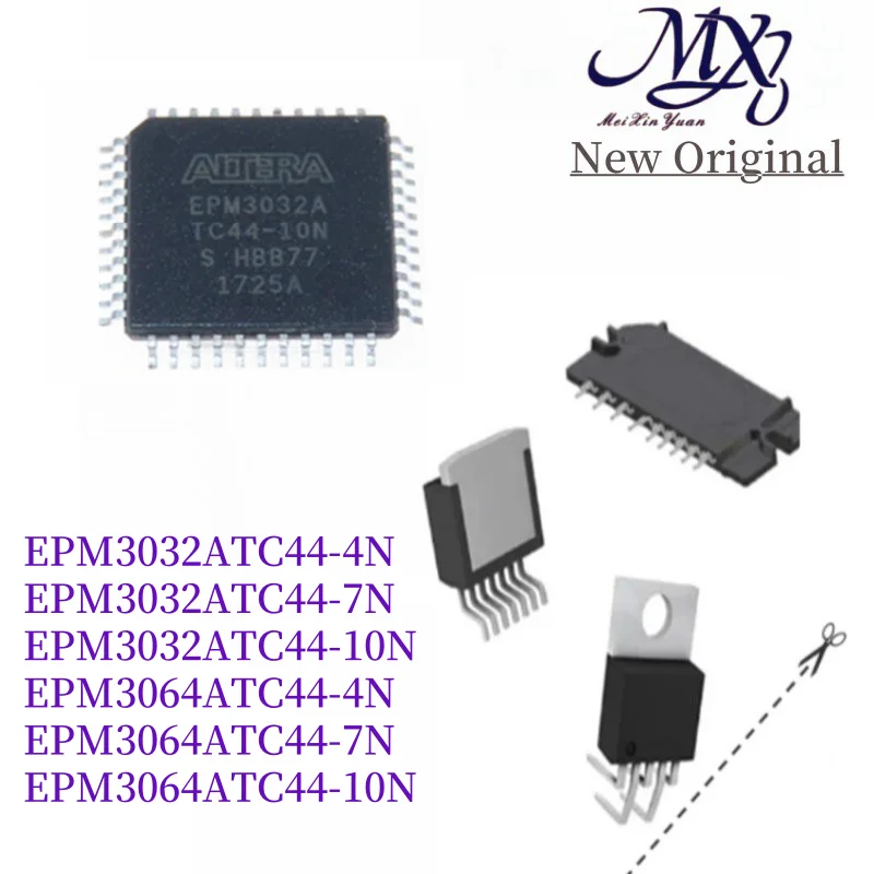 MXY EPM3032ATC44-4N EPM3032ATC44-7N EPM3032ATC44-10N EPM3064ATC44-4N EPM3064ATC44-7N EPM3064ATC44-10N IC MCU Chip TQFP-44