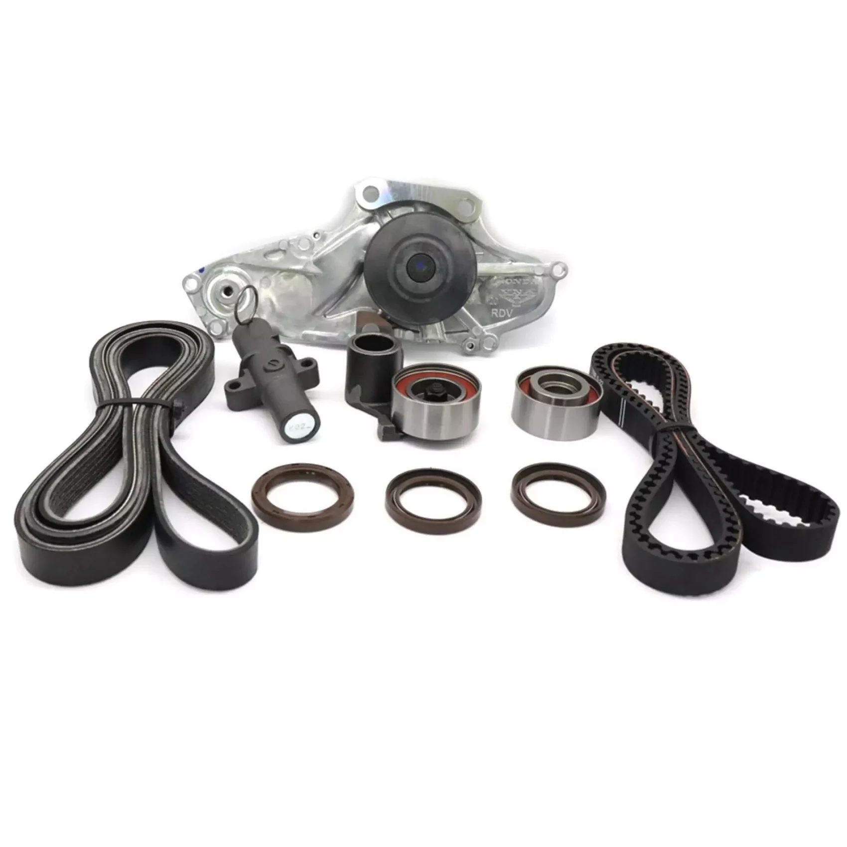 Engine Timing Belt Kit Idler Water Pump Crankshaft Cam Seal 19200-RDV-J01 for PILOT