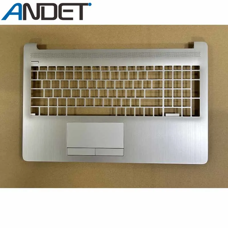 Imagem -05 - Tela do Portátil Quadro Case Top Palmrest Teclado Moldura Dobradiça Tampa Inferior hp 15-da 15-db 15-dx 250 g7 Tpn-c135 C136 Novo
