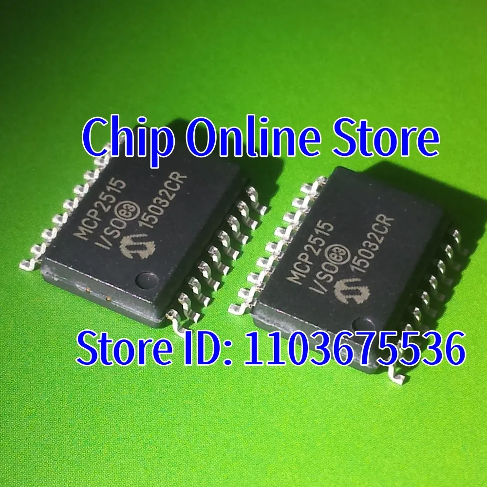 5~100pcs  MCP2515-I/SO  MCP2515T-I/SO  MCP2515  SOIC18  New Original  CAN Interface