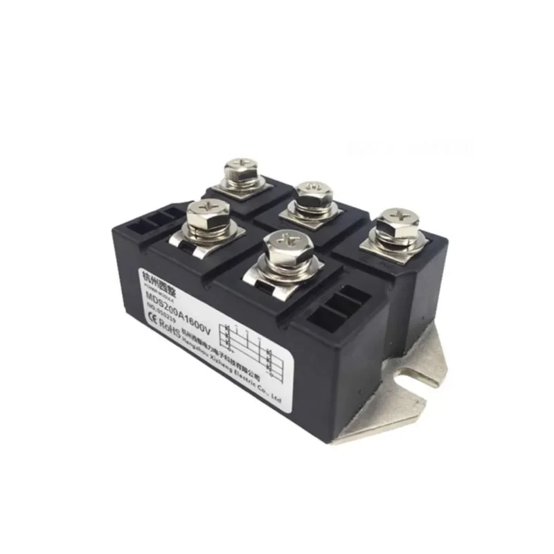 

Трехфазный выпрямительный мост MDS200A1600V MDS100A, 150 А, Стандартный, подходит для коммерческой индукционной плиты