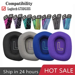 G733 Ear Pads Headband For Logitech G733 G 733  Headphones Replacement Cotton Pad Foam Ear Cushion High Quality Fit Perfectly