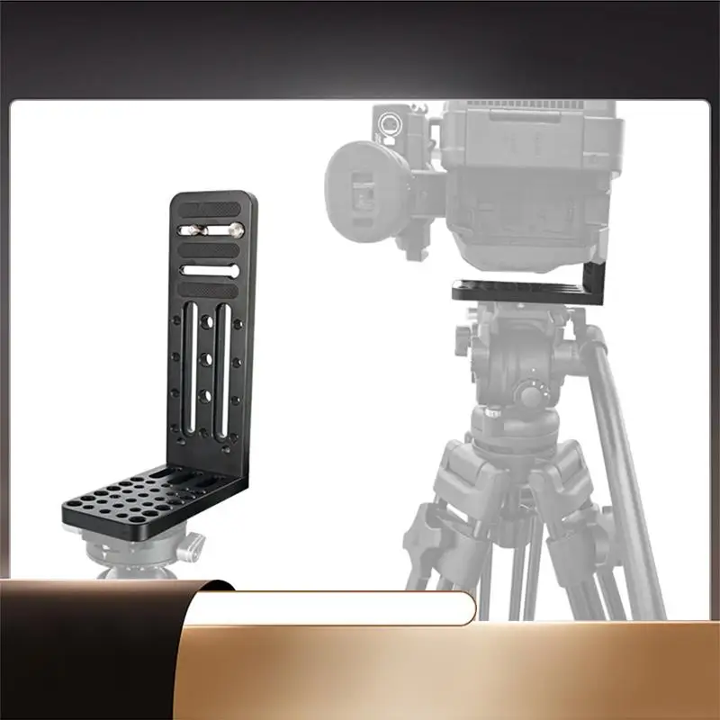 

Быстросъемная пластина стабилизатора Ruyi S, универсальная L-образная вертикальная съемная пластина, штатив для зеркальной фотокамеры, аксессуары для гидравлической головки-