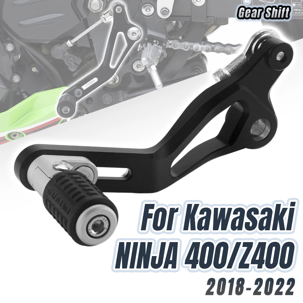 

Fit For KAWASAK NINJA400 Z400 z400 Ninja 400 2018-2022 Motorcycle CNC Aluminum Adjustable Folding Gear Shifter Shift Pedal Lever