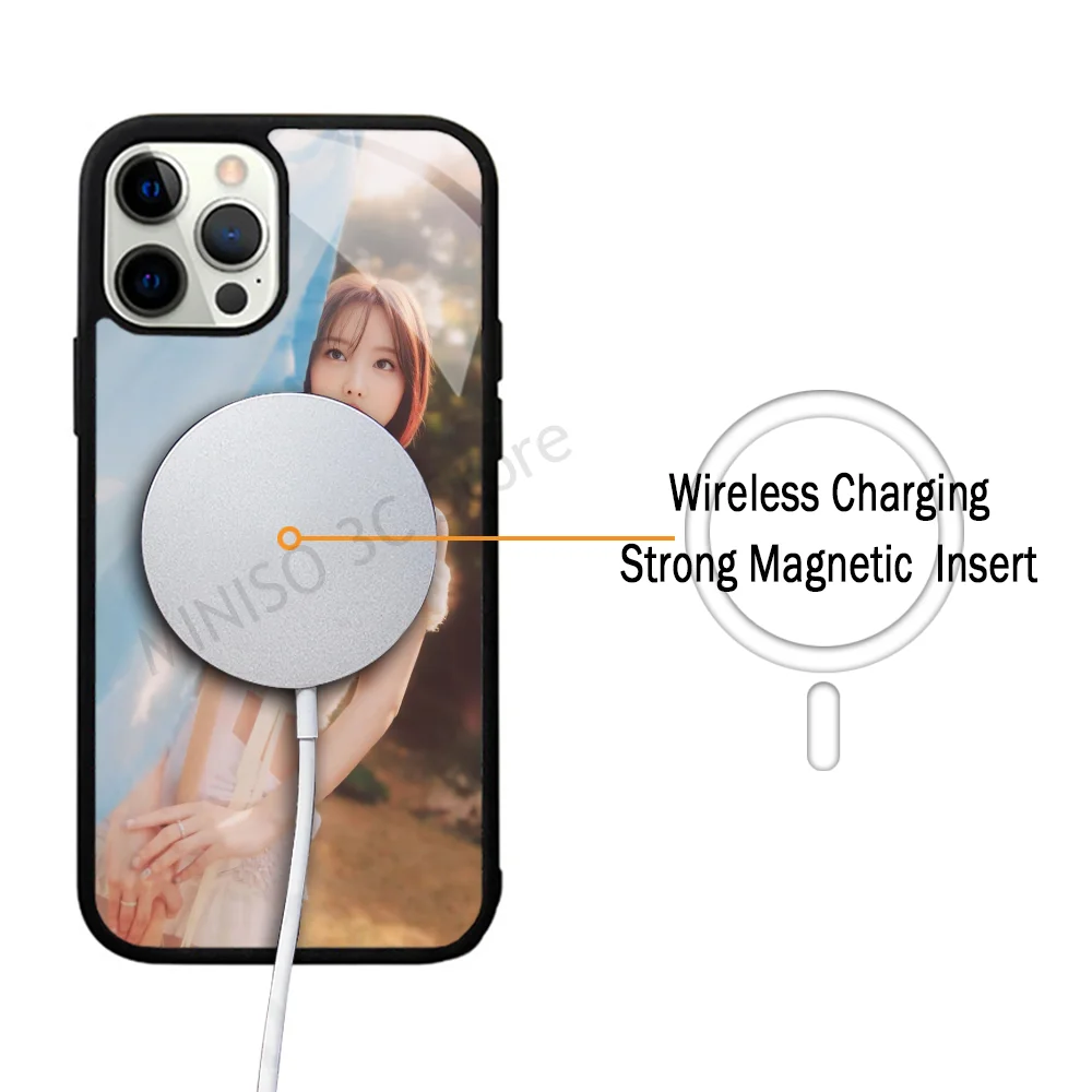 Nayeon T-Twice Kpop Phone Case Strong Magnetic For IPhone 15 14 13 Pro Max 11 12 Mini For Magsafe