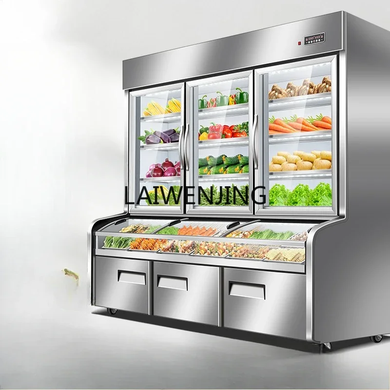 

SGF a la carte cabinet commercial restaurant barbecue skewers refrigerated fresh-keeping cabinet