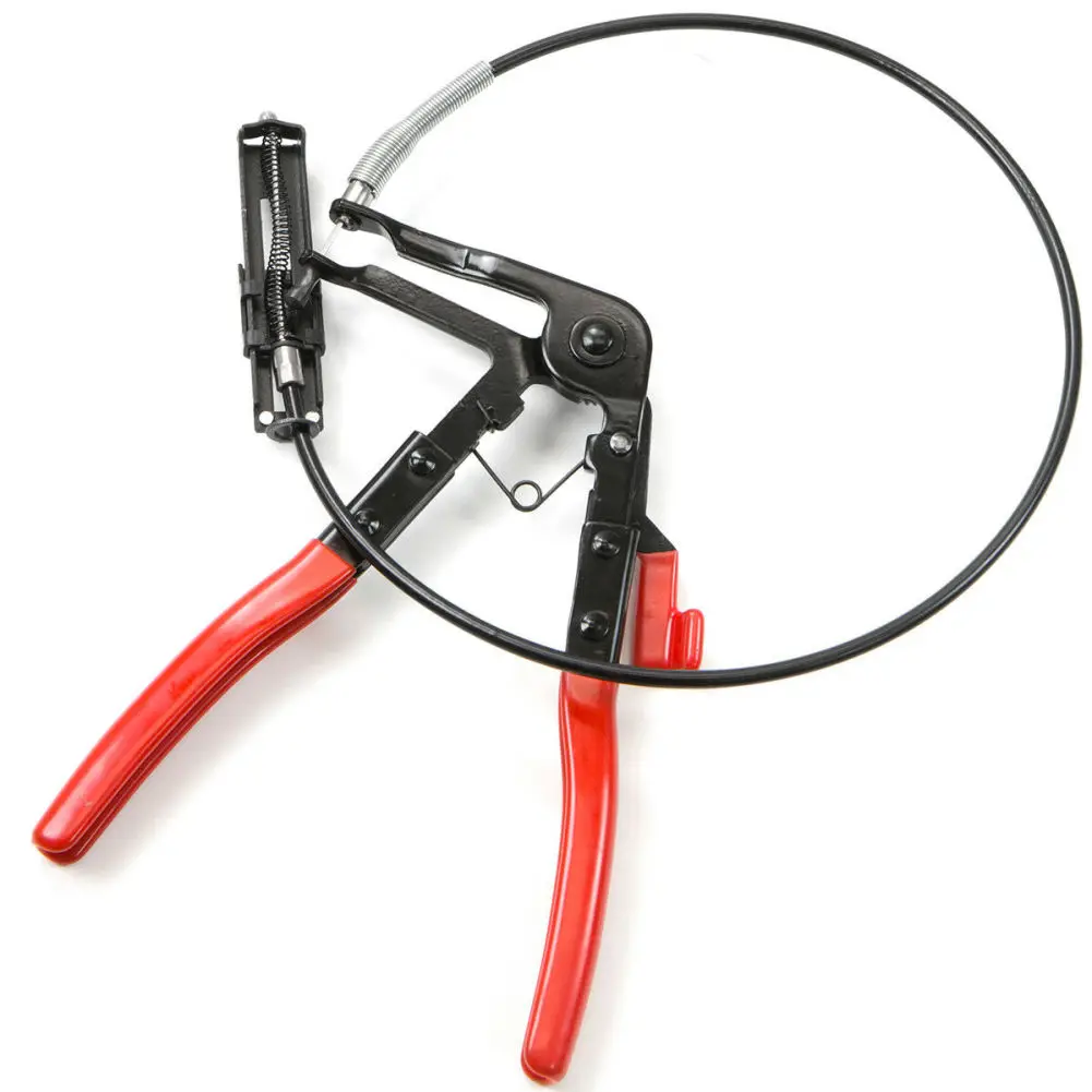 

2FT Flexible Wire Hose Clamp Pliers Long Reach Bendable for Fuel Oil Water Hose Automotive Tool