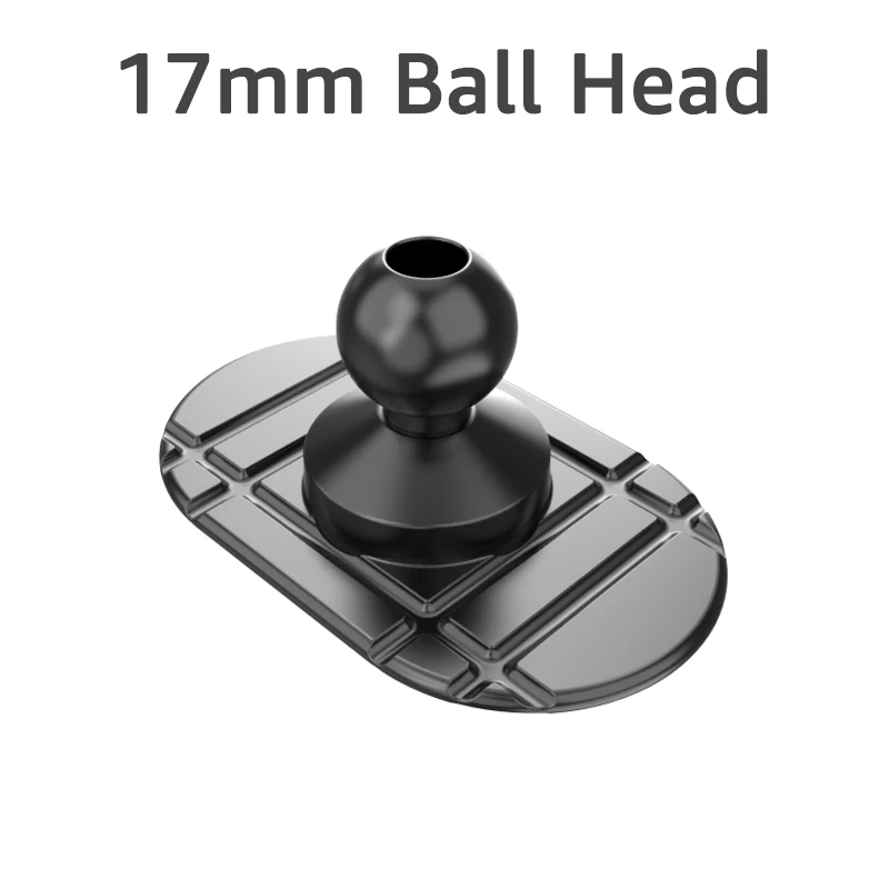 Untoom Universelle Auto-Armaturenbrett-Handyhalterung mit Klebepads, kompatibel mit 17-mm-Kugelkopf, starke Klebebasis für das Auto – Detail 3