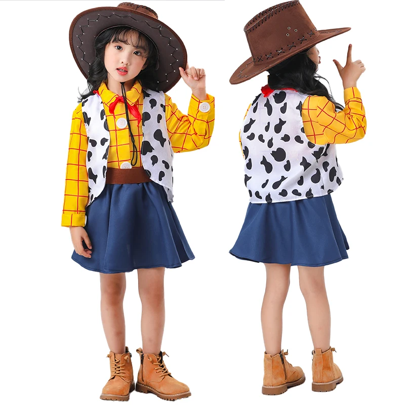 loween Costume Toy S Woody ex Par Role-plang Parent-child Jie Costume Polyester Traditional Chinese Clothing