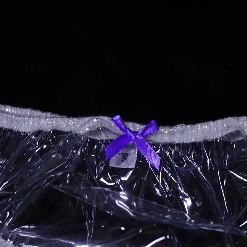 PVC Men Sexy Transparent Plastic Underpants Ultra Thin Soft Silent ABDL Waterproof Women Leak Proof Briefs Couple Erotic Panties