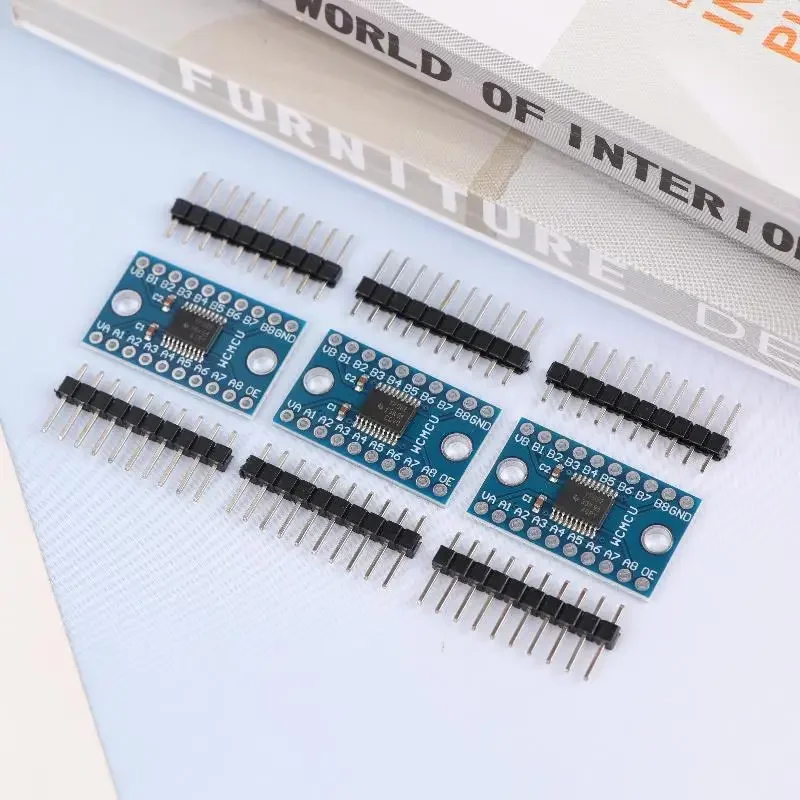 1/3/5pcs 8-Channel Level Conversion Module TXS0108E Module 8 Channel Logic Level Converter Bi-Directional High Speed Full Duplex