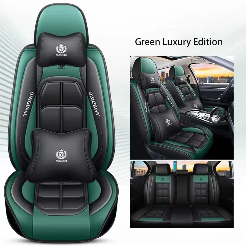 

WZBWZX General leather car seat cover for Fiat all medels 500 500L 2007-2014 punto Bravo Viaggio Freemoauto car accessories